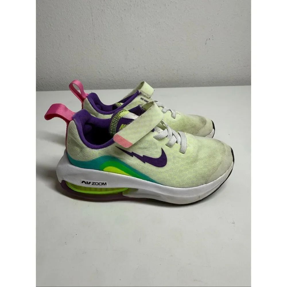 Nike Air Zoom Girls ARCADIA 2 ‘Volt Purple Cosmos’ FB2357-100 Size 11C